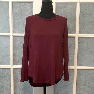 American Eagle Women's Soft & Sexy Plush Long‎ Sleeve Crew Neck Tee Size XS
